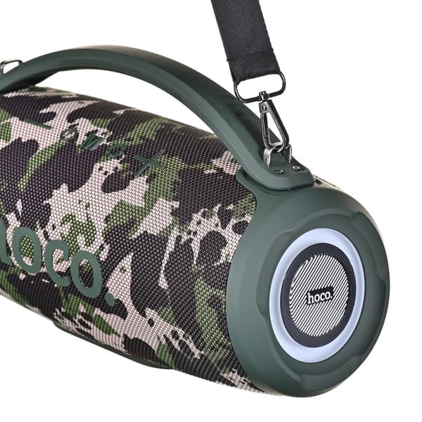 HOCO HA4 Surge Bærbar Højttaler Bluetooth/ FM/ TF-kort/ USB-hukommelsesstik/ AUX 2 x 20 W Grøn