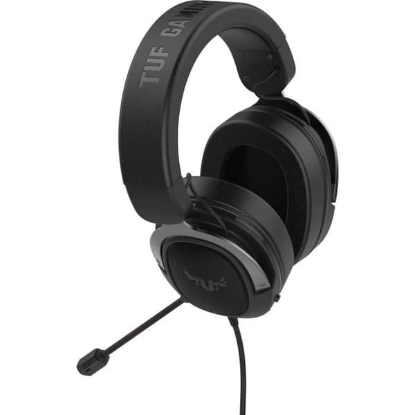 ASUS TUF Gaming H3 Headset | Gun Metal - 7.1 Virtual Surround Sound - Ventilerade pads