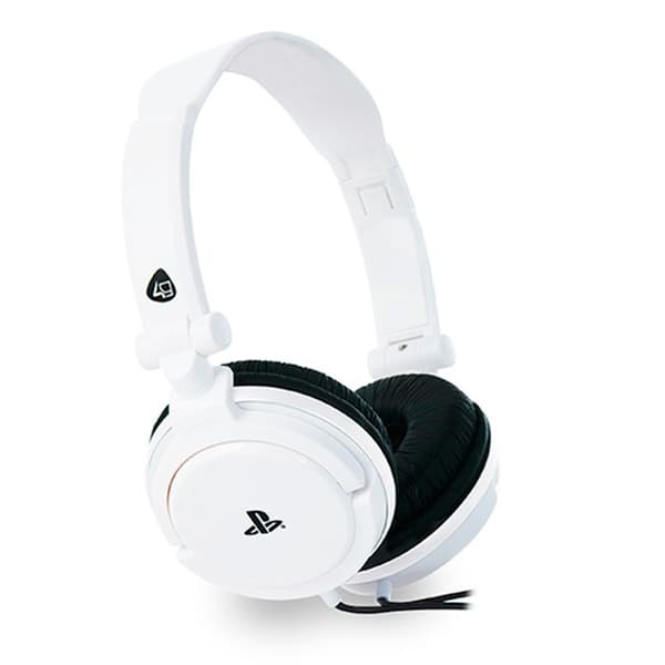 Stereoheadset - A4T 4Gamers - Dual Format - Circumaural - Vikbart - Vit- USED