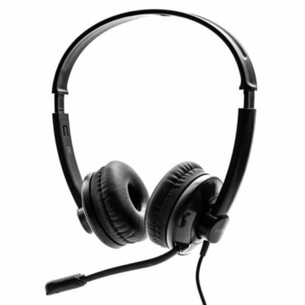Hörlurar med mikrofon Nilox USB Svart - Färg: Svart, Typ: Hörlurar, Funktioner: Mikrofon