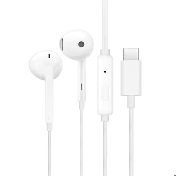 OnePlus USB C Trådbundna Hörlurar med Inbyggd Kontroller OnePlus Vit