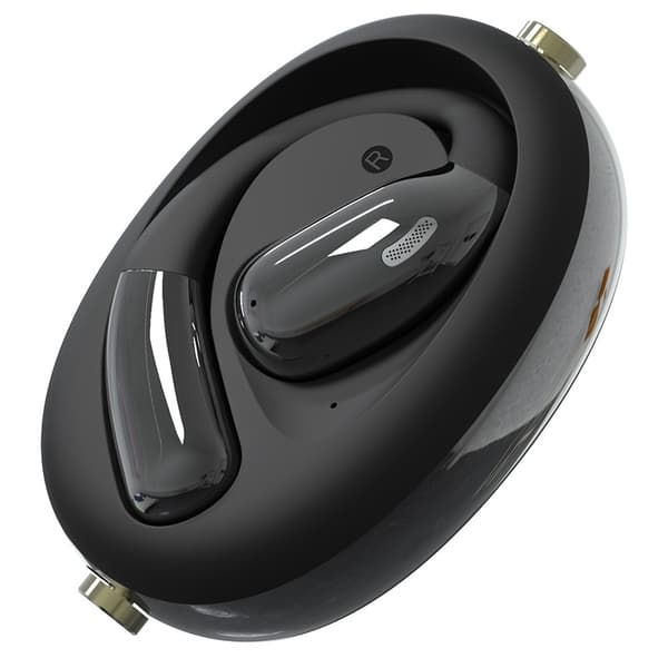 INF AI-käännösnappikuulokkeet - Valkoinen A60 Avokorva Langattomat Bluetooth-kuulokkeet Musta