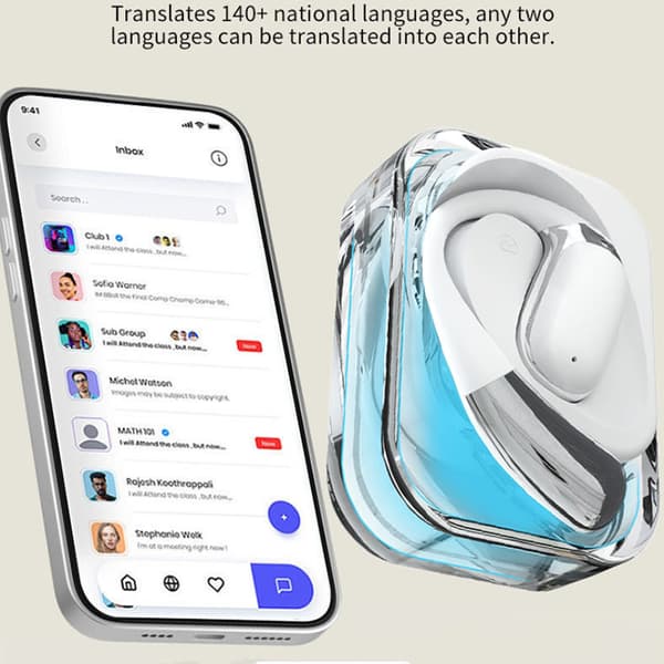 INF A70 Åben-øre Trådløse Bluetooth AI Oversættelses Ørepropper