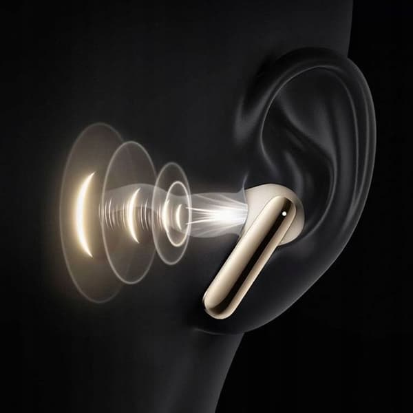 Trådlösa hörlurar - QCY - Melobuds Pro - ANC 46dB - Bluetooth 5.3 - Vit