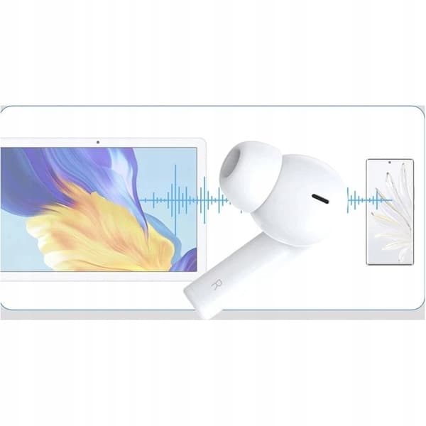Trådlösa hörlurar - Honor - Earbuds X3i - Brusreducering - Batteritid 28h - Vit
