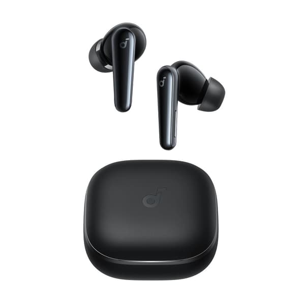 Trådløse Bluetooth-hovedtelefoner, TWS in-ear stil, aktiv støjreduktion, dynamisk vokalism,Sort