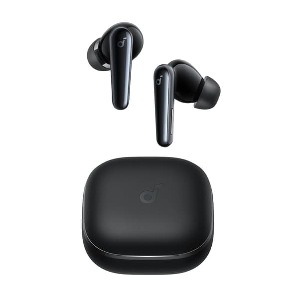 Trådløse Bluetooth-hovedtelefoner, TWS in-ear stil, aktiv støjreduktion, dynamisk vokalism,Sort