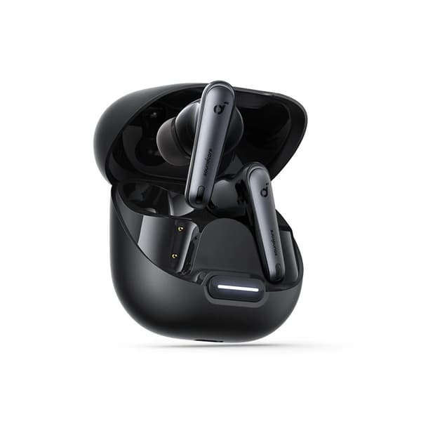 In-ear hovedtelefoner, aktiv støjreduktion, Bluetooth 5.3, vandtæt,sort