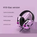 Miniatyrbillede 2 af 2: Gaming headset, virtuel 7.1 lydeffekt, farverige cirkulerende lys, behagelig at have på,LILLA