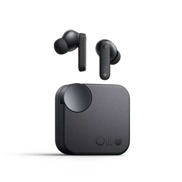 Trådløse Bluetooth-høretelefoner, aktiv støjreduktion, Bluetooth 5.3,Mørkegrå