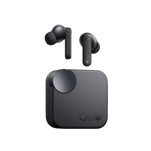 Trådløse Bluetooth-høretelefoner, aktiv støjreduktion, Bluetooth 5.3,Mørkegrå
