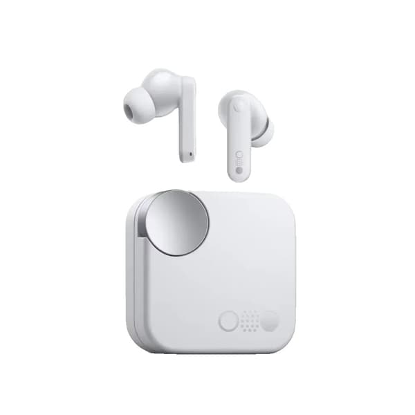 Trådlösa Bluetooth-hörlurar, aktiv brusreducering, Bluetooth 5.3,Ljusgrå