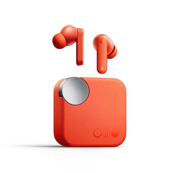 Trådløse Bluetooth-høretelefoner, aktiv støjreduktion, Bluetooth 5.3,Orange