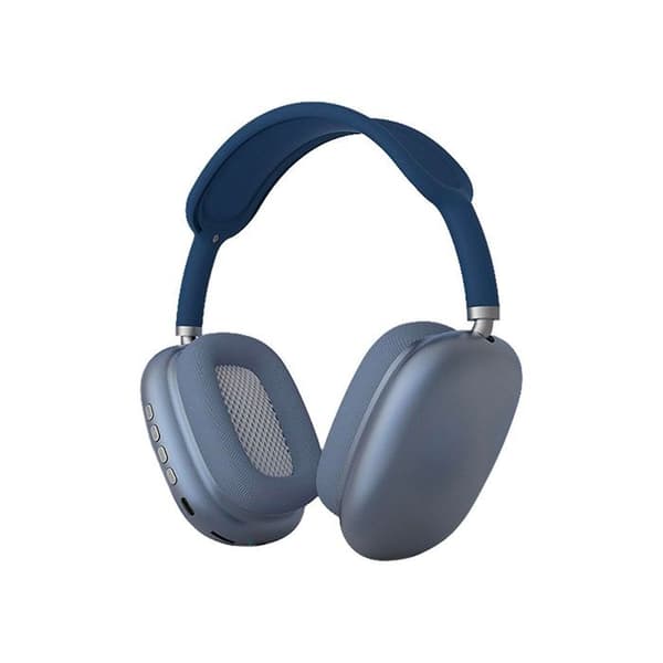 Trådlösa hörlurar Bluetooth 5.1 med komfortkuddar Modell Hawaii Blå