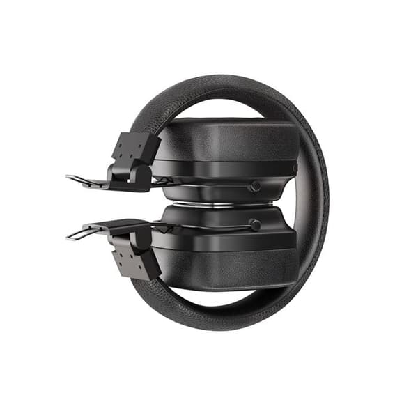Bluetooth 5.3 Stereo Hörlurar Portland med 3,5 mm Jack Mikrofon Svart