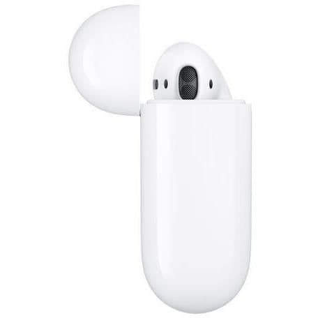 Apple AirPods 2 (MV7N2ZM) + laddningsfodral - Vit - Rekonditionerad - Mycket bra skick- REFURBISHED