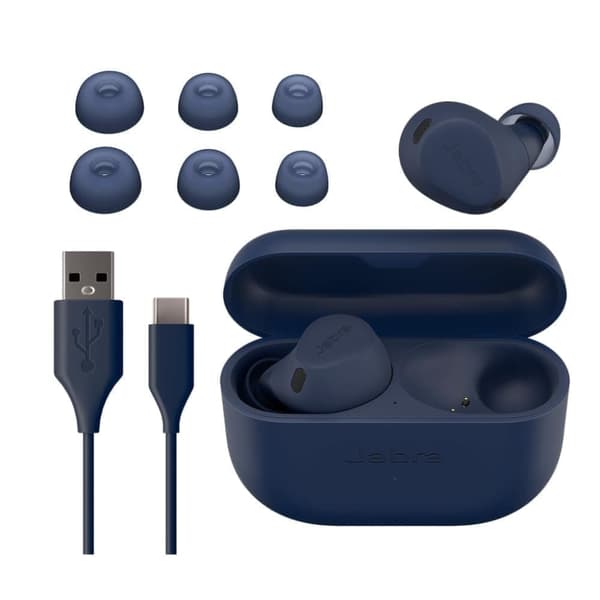 Jabra Elite 8 Active - True wireless-hörlurar med mikrofon - inuti örat - Bluetooth - ANC Navy