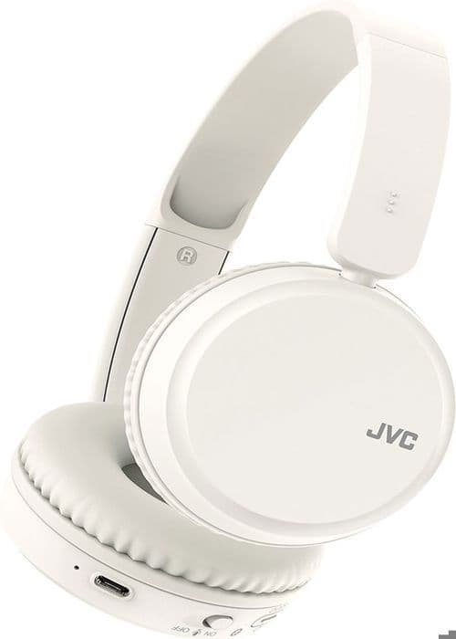 Trådlösa on-ear-hörlurar - JVC - HA-S36W - Bluetooth 5.2 - 35h batteritid - Fällbara