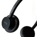 Miniatyrbild 2 av 4: SPC Brave Pro - PC-headset med mikrofon och brusreducering, USB-A+AUX-anslutning, fjärrkontroll och öronkuddar i konstläder