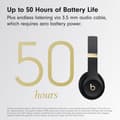 Miniatyrbild 6 av 7: Apple Beats Solo4 Over Ear Trådlösa Hörlurar - Svart och Guld