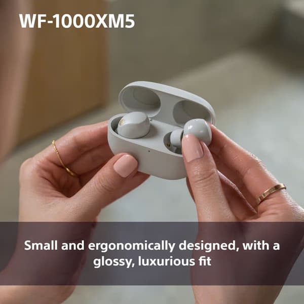 Sony WF-1000XM5 Trådlösa Hörlurar In-ear - Silver