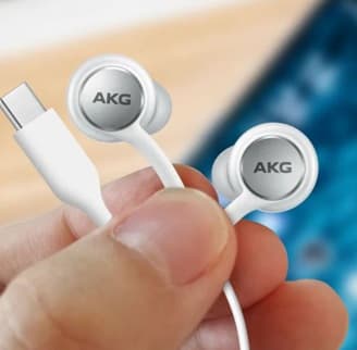 Samsung USB-C Hörlurar (Tuned By AKG) bulk- Vit