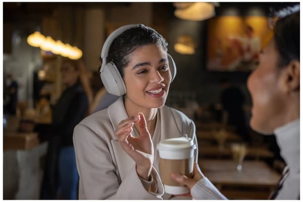 Sony WH-1000XM5 Trådlösa Brusreducerande Hörlurar Silver