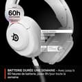 Miniatyrbillede 6 af 6: Trådløst Gaming Headset - STEELSERIES - Arctis Nova 5X - Hvid