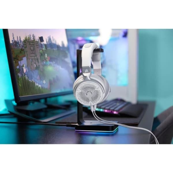 CORSAIR VIRTUOSO PRO Langalliset avoimet peli- ja suoratoistokuulokkeet - Valkoinen