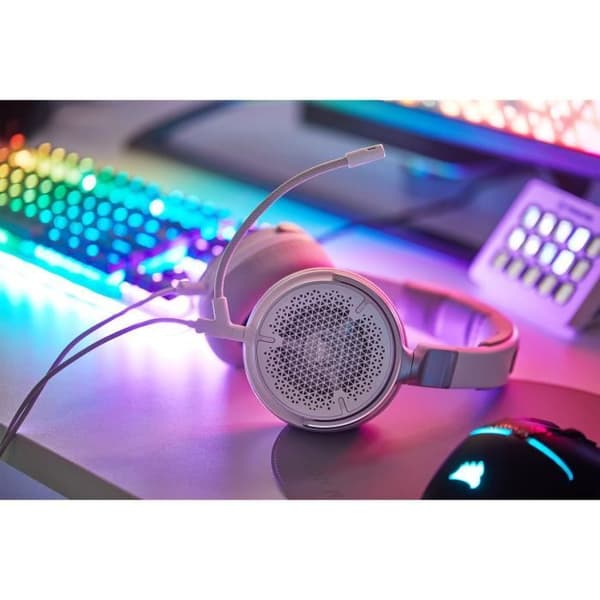 CORSAIR VIRTUOSO PRO Langalliset avoimet peli- ja suoratoistokuulokkeet - Valkoinen
