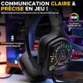 Miniatyrbillede 3 af 6: Kablet Gaming Headset - G-Lab - KORP COBALT 7.1 - 7.1 Surround Sound - USB - RGB
