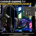 Miniatyrbillede 4 af 6: Kablet Gaming Headset - G-Lab - KORP COBALT 7.1 - 7.1 Surround Sound - USB - RGB
