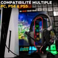 Miniatyrbillede 6 af 6: Kablet Gaming Headset - G-Lab - KORP COBALT 7.1 - 7.1 Surround Sound - USB - RGB