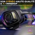 Miniatyrbillede 2 af 6: Kablet Gaming Headset - G-Lab - KORP COBALT 7.1 - 7.1 Surround Sound - USB - RGB