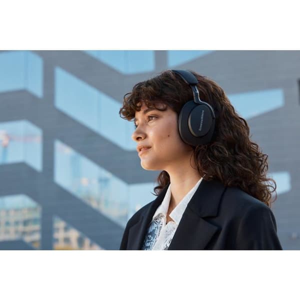 Bluetooth-hörlurar - BOWERS &amp; WILKINS - PX7 S2e - Brusreducering - Över örat - Svart