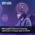 Miniatyrbild 3 av 6: Sony INZONE Wireless H5 Gaming Headset - 360 Spatial Sound för PC/PS5 - Svart-PC-tillbehör