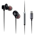 Miniatyrbild 1 av 2: In-Ear Hörlurar - PANASONIC - RP-TCM225BDEK - USB-C - Kraftfulla Baser - Inbyggd Mikrofon