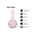 Miniatyrbild 2 av 4: Sony trådlösa Bluetooth-multipoint hörlurar WHCH520 Rosa