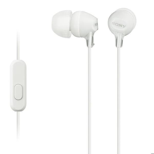 SONY MDR-EX15AP In-Ear-hörlurar Vit
