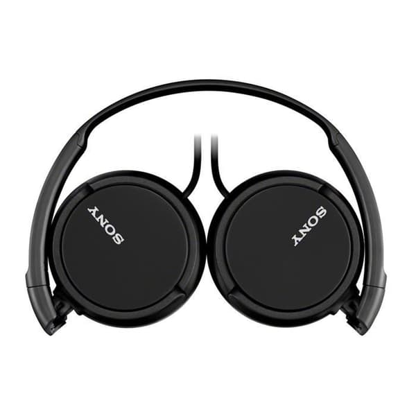 SONY - ZX110 hopfällbara hörlurar Svart