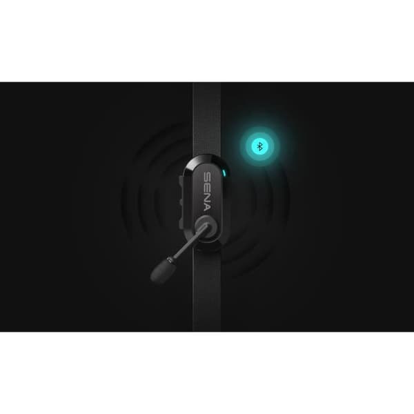 Headset - SENA - Bikom 20 duo - Bluetooth - Mikrofon - 800 m räckvidd - 7 timmars batteritid - USB-C - x 2 - Svart