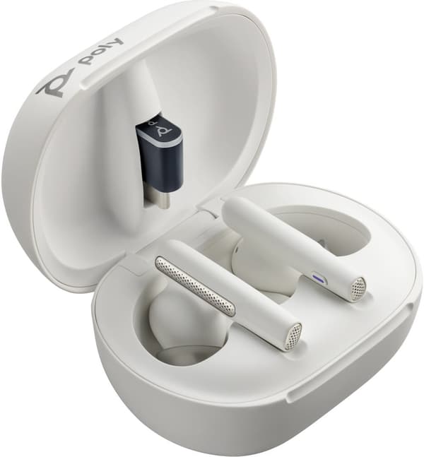 Poly Voyager Free 60 usb-a uc MS (White) 220759-01