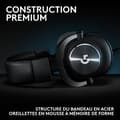 Miniatyrbild 4 av 4: Gaming Headset - LOGITECH G - Pro X SE - DTS X 7.1 - Avtagbar mikrofon - Svart