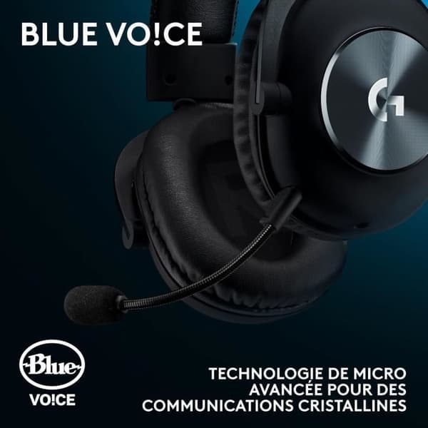 Gaming Headset - LOGITECH G - Pro X SE - DTS X 7.1 - Avtagbar mikrofon - Svart