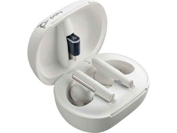 Poly Voyager Free 60 USB-C uc MS (White) 220759-02