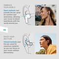 Miniatyrbillede 3 af 9: Sennheiser ACCENTUM Open True Wireless Bluetooth Hovedtelefoner Sort