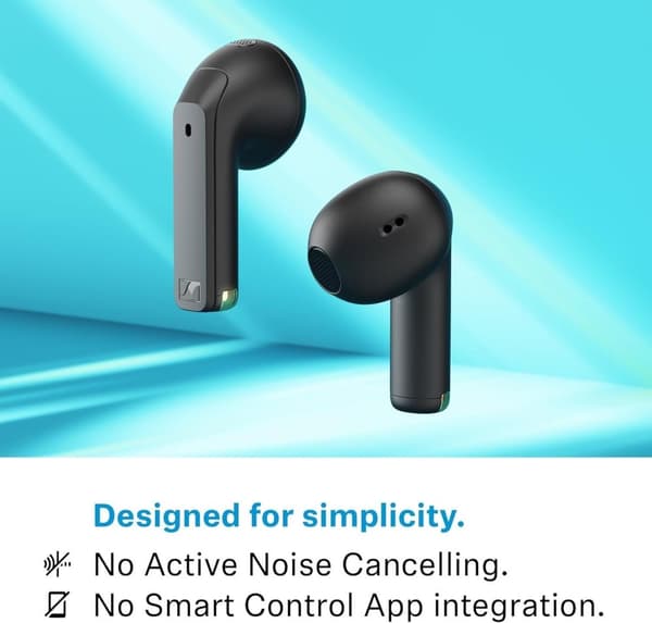 Sennheiser ACCENTUM Open True Wireless Bluetooth Hovedtelefoner Sort
