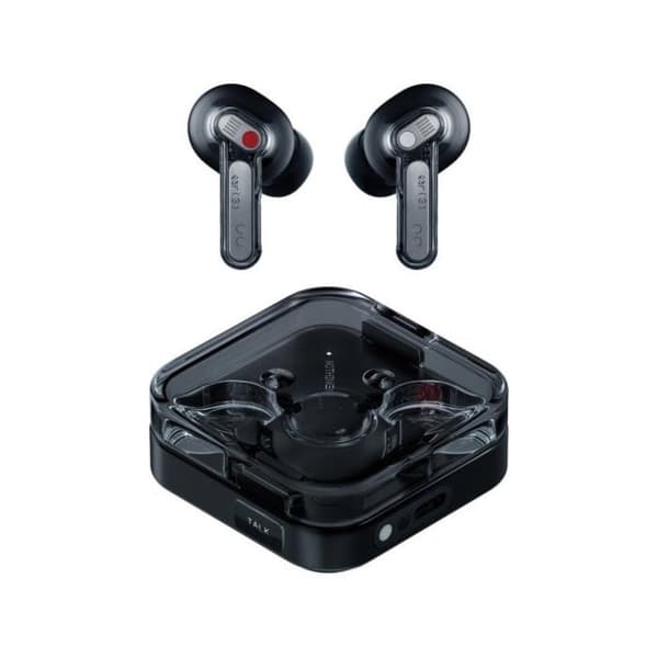 Nothing Ear (3) Bluetooth hörlurar med aktiv brusreducering svarta