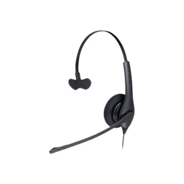 Jabra BIZ 1500 Telefon On-ear headset Sladd Mono Svart Brusreducering för mikrofon, Brusreducering