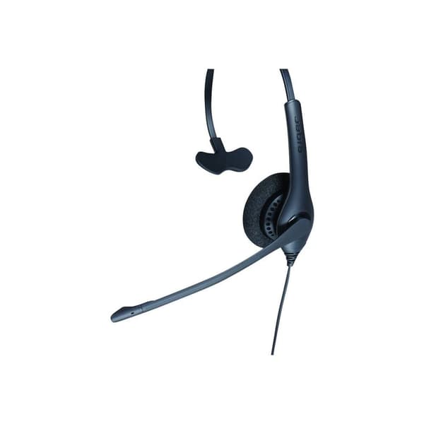 Jabra BIZ 1500 Telefon On-ear headset Sladd Mono Svart Brusreducering för mikrofon, Brusreducering